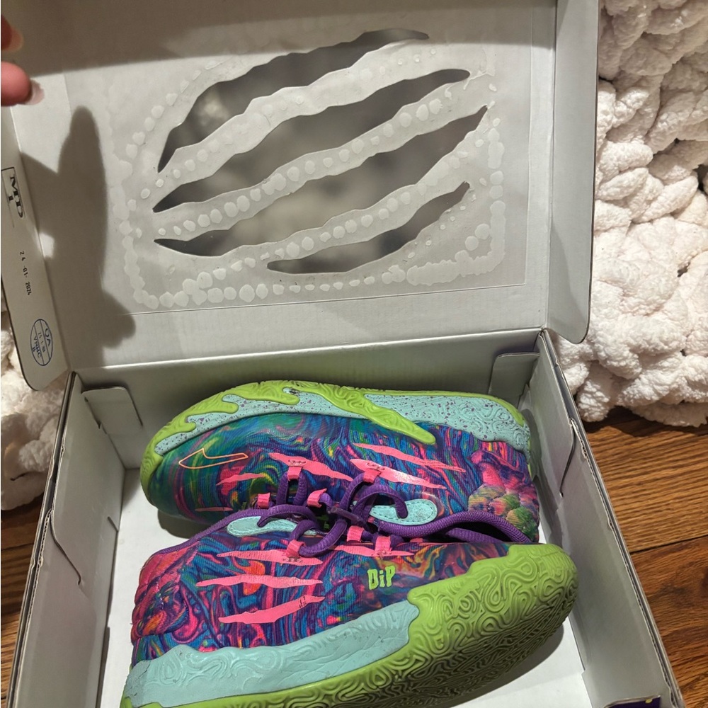 Puma Kids Sneakers - Purple, Green, Pink